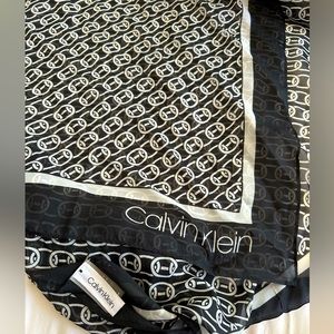 NWOT Square Calvin Klein Scarf
